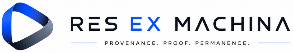 Res ex Machina Logo